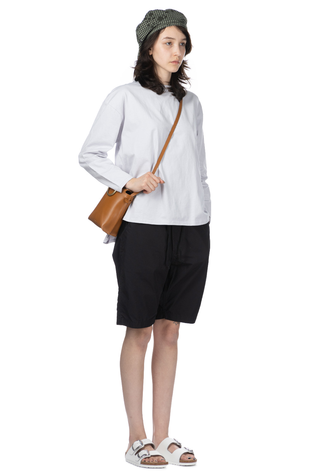 NARU  - Jersey Crewneck Pullover - Light Grey
